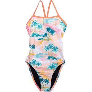 NEW Speedo Printed The One 830 One-Piece Swimsuit multi color 068sn